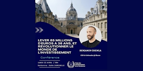 LEVER 85 MILLIONS D'EUROS À 36 ANS, ET RÉVOLUTIONNER LE MONDE DE L'INVESTI°