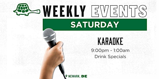 Karaoke | Saturday primary image