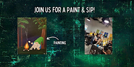 Imagem principal do evento Paint & Sip - Camping Gnome