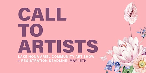 Lake Nona Ariel Community Art Show - Call to Artists primary image