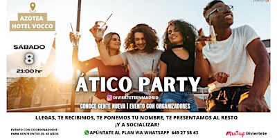 FIESTA EN EL ATICO DEL HOTEL VOCCO.  primärbild