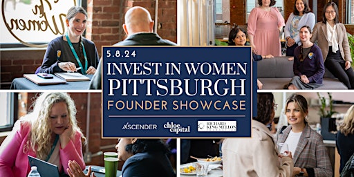 Primaire afbeelding van Invest In Women x Pittsburgh: Founder Showcase 2024