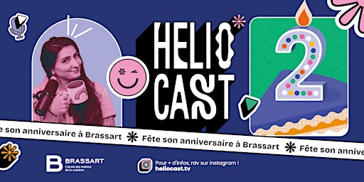 Immagine principale di Héliocast fête ses 2 ans en public ! 