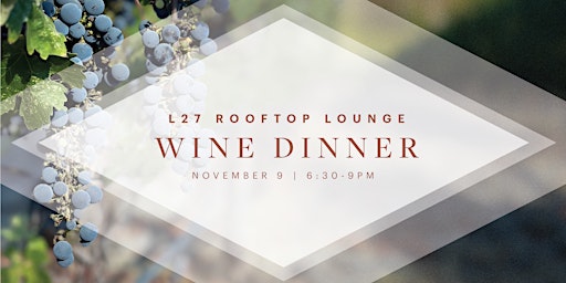 Imagem principal do evento L27 Wine Dinner | BENOM