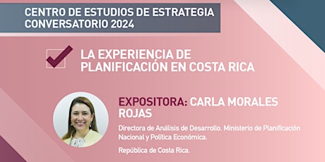 Hauptbild für Conversatorio 2024 del Centro de Estudios de Estrategia
