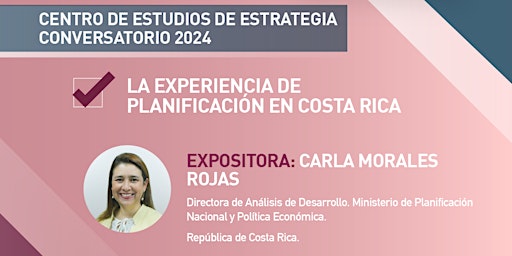 Primaire afbeelding van Conversatorio 2024 del Centro de Estudios de Estrategia