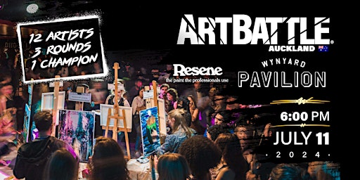 Art Battle Auckland - July 11, 2024 primary image