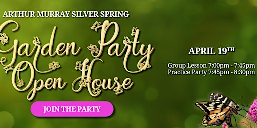 FREE - Salsa & Bachata Garden Party Open House! primary image