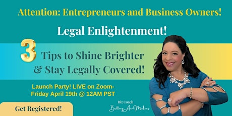 3 tips to Shine Brighter and Stay Legally Covered!
