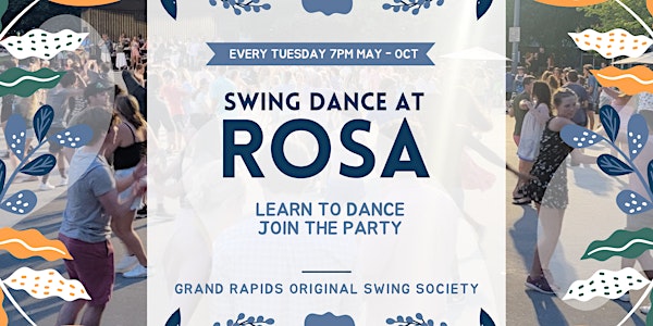 Tuesday Swing Dance at Rosa Parks Circle in GR