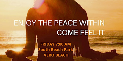 Primaire afbeelding van Free Morning  guided meditation at the Beach