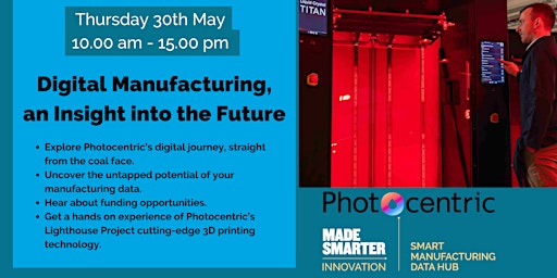 Imagem principal do evento Digital Manufacturing, an Insight into the Future