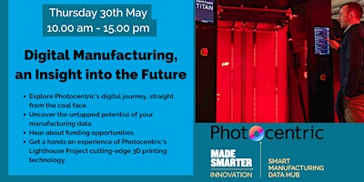Imagem principal do evento Digital Manufacturing, an Insight into the Future