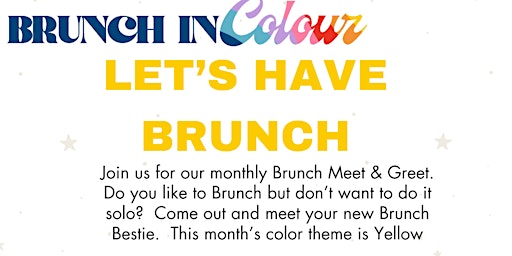 Imagen principal de BRUNCH IN COLOUR May Meet-up