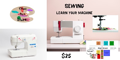 Imagem principal do evento Sewing (beginner) Learn your machine