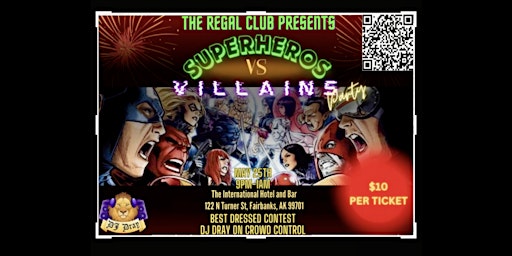 Imagem principal do evento Legendary Rumble: Superhero vs. Supervillain Showdown