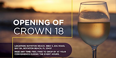 Imagen principal de Crown Wine & Spirits Welcomes Boynton Beach: Join Our Celebration!