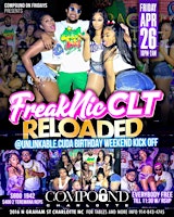 Imagem principal do evento Freakfestclt returns! Free entry till 11:30! $400 2 bottles!