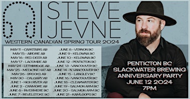 Steve Jevne Western Canadian Spring Tour 2024 - Penticton BC primary image