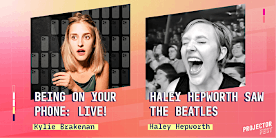 Imagen principal de Being on Your Phone: LIVE! + Haley Hepworth Saw The Beatles