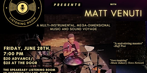 Matt Venuti Concert  primärbild