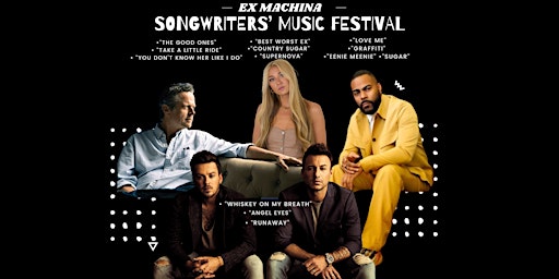 Image principale de Songwriters' Music Festival: Presented by Ex Machina