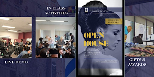 OPEN HOUSE- ROYAL SCHOOL OF HAIRDRESSING & BARBERING primary image