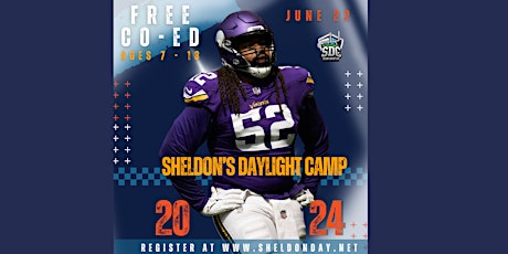 FREE: Sheldon's Daylight Camp 2024 (Ages 7-13)