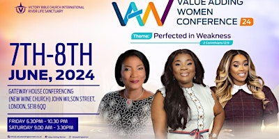 VALUE ADDING WOMEN CONFERENCE 2024 primary image