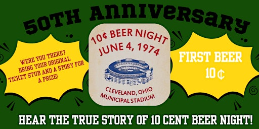 Ten Cent Beer Night 50th Anniversary Presentation  primärbild