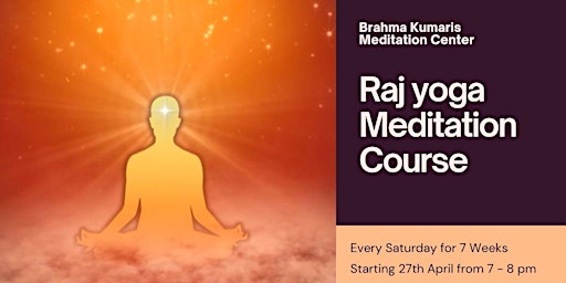 Imagem principal de RajYoga Meditation Foundation Course | Online  | English