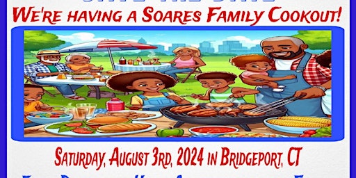 Primaire afbeelding van 2024 Soares Family Reunion Cookout!