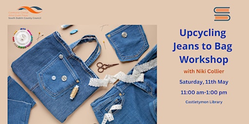 Imagem principal do evento Upcycling Jeans to Bag Workshop