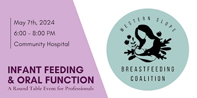 Image principale de Infant Feeding and Oral Function - A Roundtable Event for Professionals