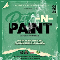 4/20 Puff & Paint Day Party