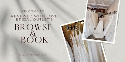 Primaire afbeelding van Renewed With Love Bridal Outlet Browse + Book