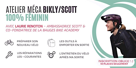 ATELIER MÉCA 100% féminin Bikly & Scott | Festival du Vélo d'Annecy