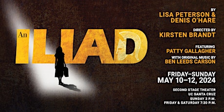 An Iliad - with Patty Gallagher (Fri-Sat-Sun) primary image