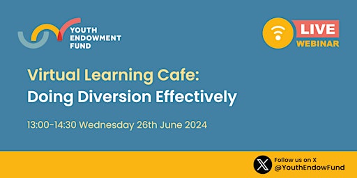 Hauptbild für Virtual Learning Cafe: Doing Diversion Effectively