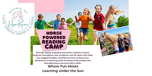 Imagem principal do evento Horse Powered Reading Camp