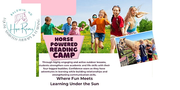 Horse Powered Reading Camp