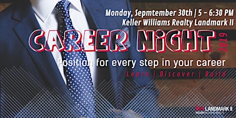 Keller Williams Landmark II Career Night primary image