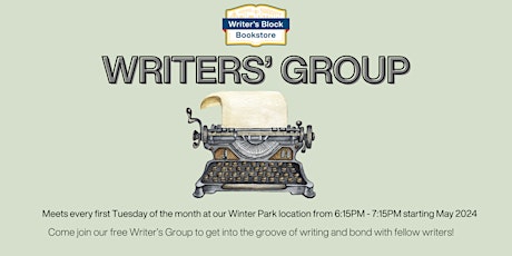 Writers' Group at Writer's Block