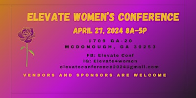 Imagen principal de Elevate Women's Empowerment Conference