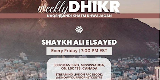 Hauptbild für Naqshbandiya North America Weekly Zikrullah Circle