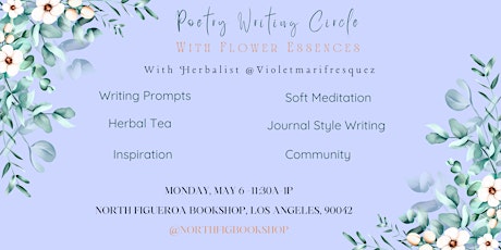 Copy of Poetry Writing Circle with Flower Essences