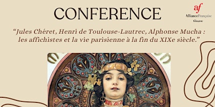 Imagem principal do evento Conference : Les affichistes et la vie parisienne à la fin du XIXe siècle