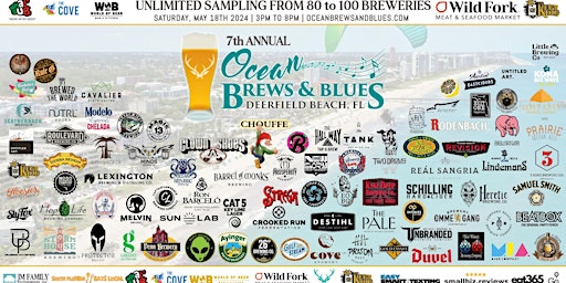 Image principale de 7th Annual Deerfield Beach Ocean Brews and Blues Beer Fest