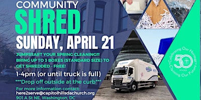 Spring Cleaning Community Shred to Celebrate Earth Day primary image