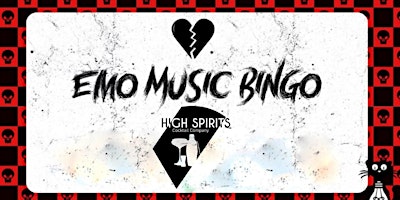 Emo Musical Bingo (the better version) primary image
